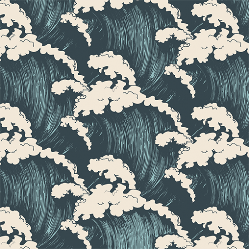 Crashing Waves Pattern - Sample Kit