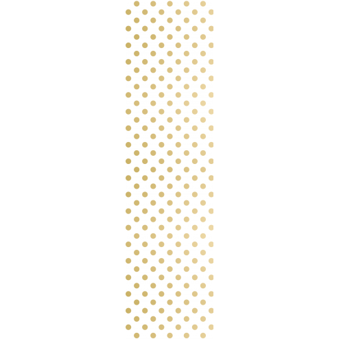 Gold Dotted - Furniture Wrap