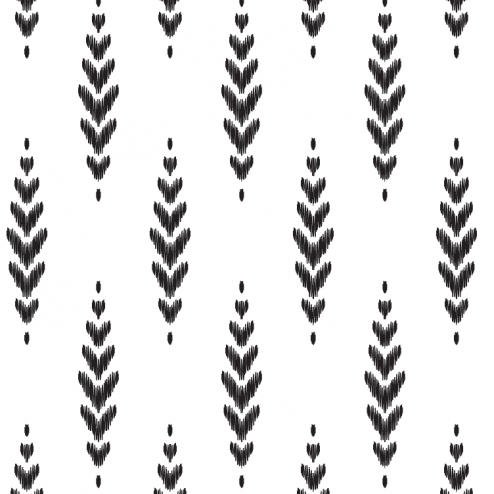 Feather Pattern - Sample Kit-Black