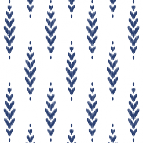 Feather Pattern - Sample Kit-Navy