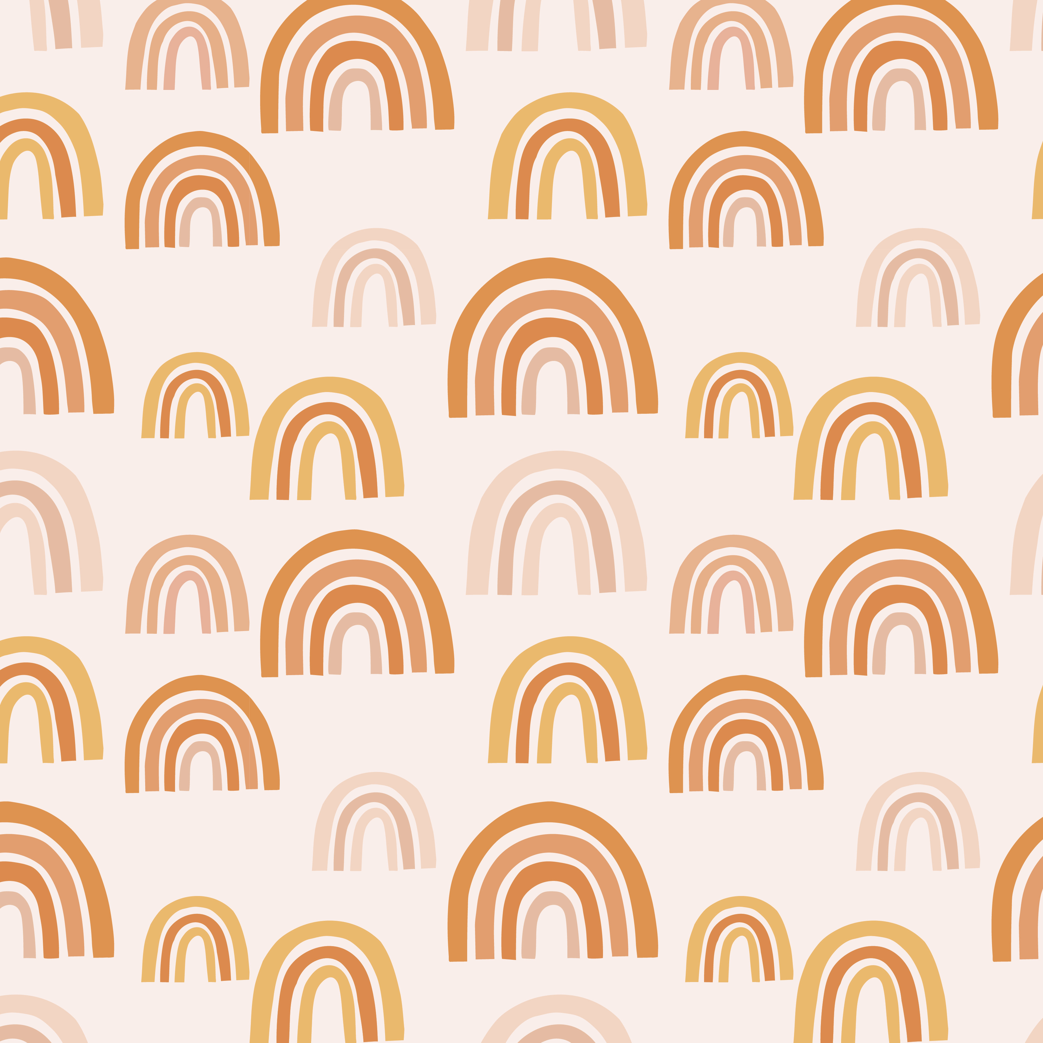 Boho Rainbow Pattern