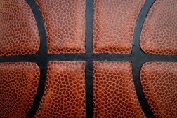 Basketball - Leather Close Up