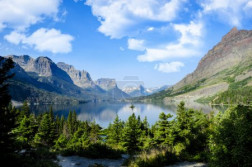 Saint Marys Lake at Glacier National Park