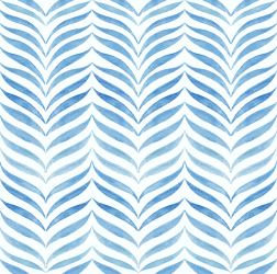 Blue Watercolor Wings Pattern - Sample Kit