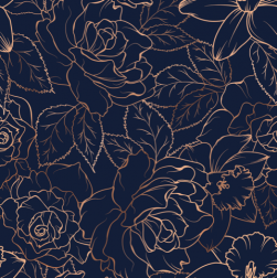 Copper Rose Pattern - Sample Kit