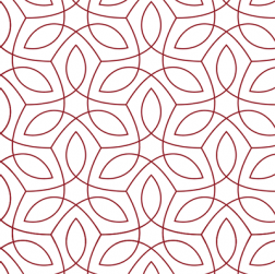 Endless Vine Pattern - Sample Kit-Red