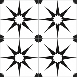 Mosaic Star Pattern - Sample Kit