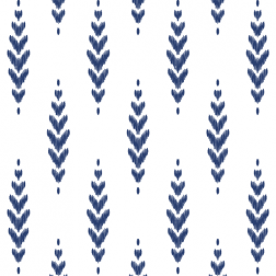 Feather Pattern - Sample Kit-Navy