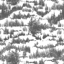 Snowy Pines Pattern - Sample Kit