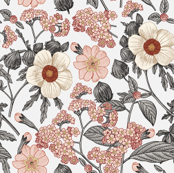 Wild Hibiscus Pattern - Sample Kit