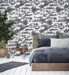 Snowy Pines Pattern