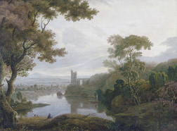 Castle River Landscape
