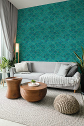 Turquoise Tile Pattern