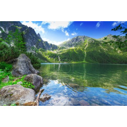 Eye of the Sea lake in Tatra mountains