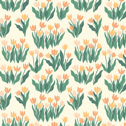 Blooming Tulips Pattern - Sample Kit