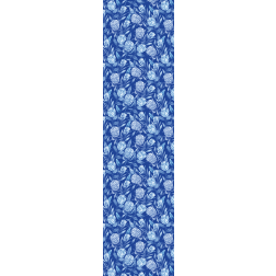 Blue Protea Floral - Furniture Wrap