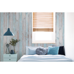 Bluewash Wood Wall Pattern