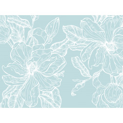 Teal Magnolia Outline - Sample Kit