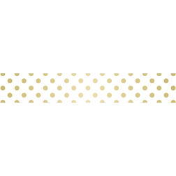 Gold Dotted - Stair Wrap