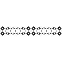 Mosaic Stars - Stair Wrap
