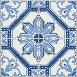 Blue Mosaic Pattern - Sample Kit