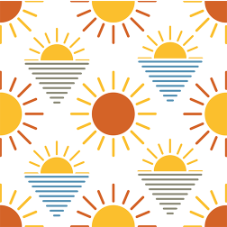 Sunshine Bliss Pattern - Sample Kit