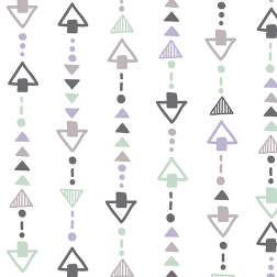 Triangles Pattern - Sample Kit-Colorful