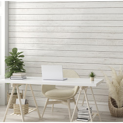 Seamless Horizontal Whitewash Shiplap